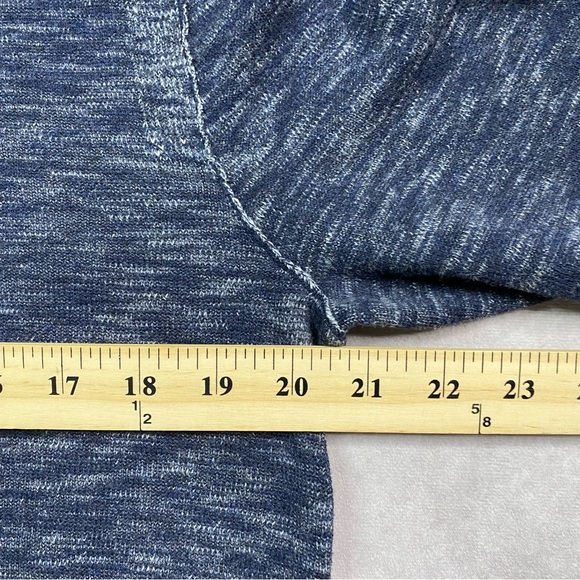 John Varvatos Sweater Men M Heathered Gray Lightweight Pullover Crew Neck Casual - Picture 14 of 14